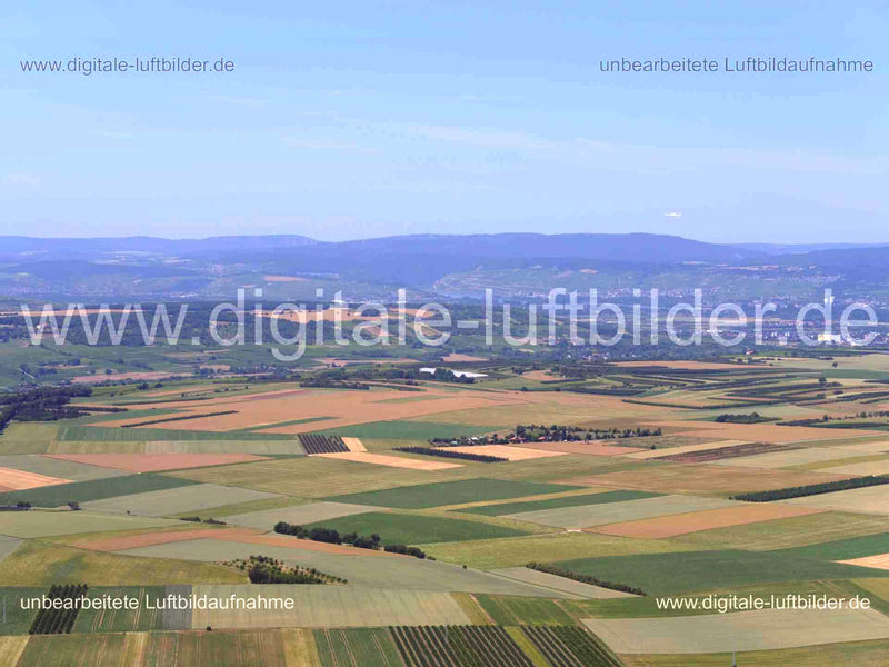 Luftaufnahme Panorama Richtung Mainz in Mainz | Mainz, Rheinland-Pfalz