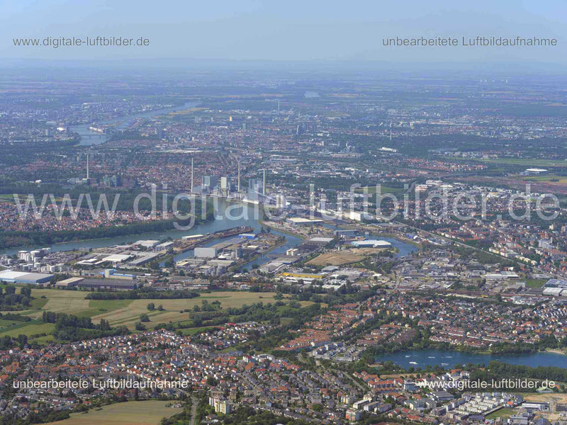 Luftaufnahme Mannheim in Mannheim | Karlsruhe, Baden-Württemberg