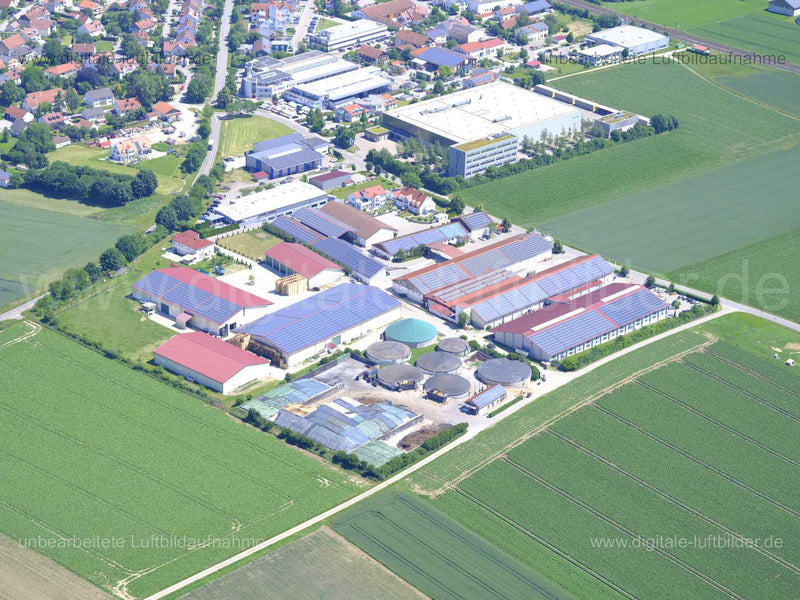 Luftaufnahme Pasenbach in Markt Indersdorf | Oberbayern, Bayern
