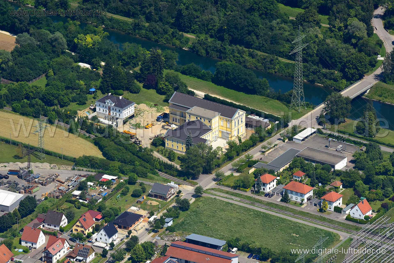 Luftaufnahme Meitingen in Meitingen | Schwaben, Bayern