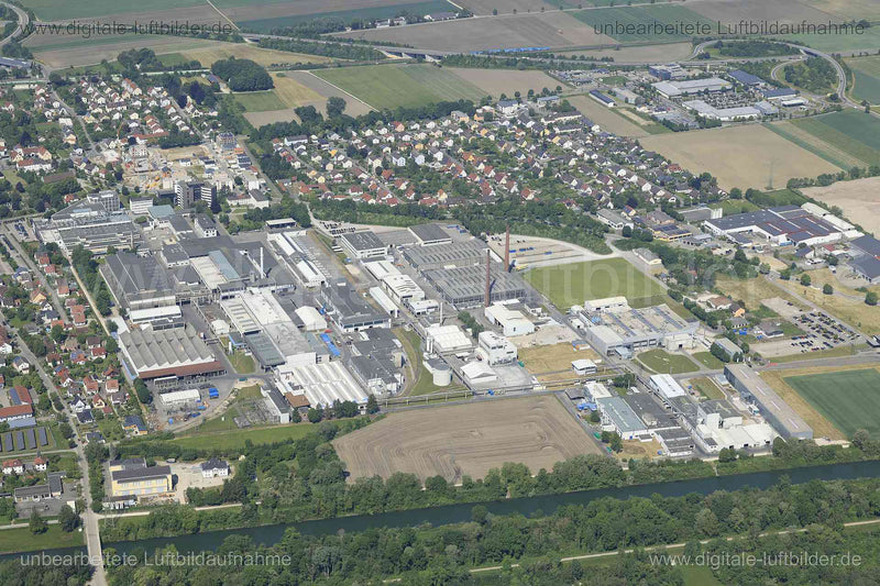 Luftaufnahme Meitingen SGL in Meitingen | Schwaben, Bayern