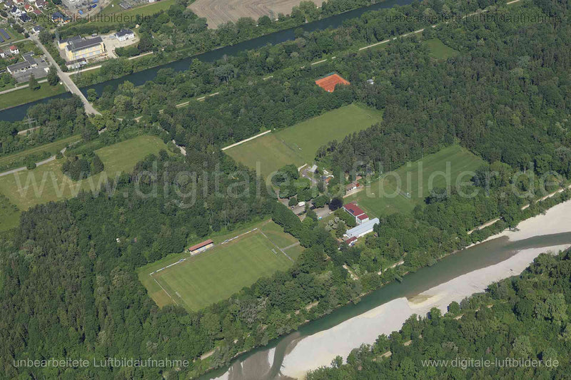 Luftaufnahme TSV Meitingen in Meitingen | Schwaben, Bayern