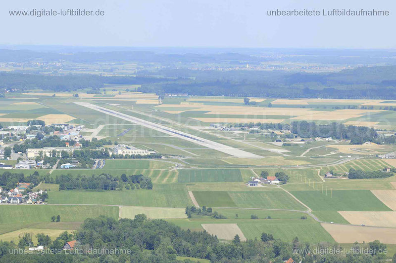 Luftaufnahme Flughafen Memmingen in Memmingen | Schwaben, Bayern