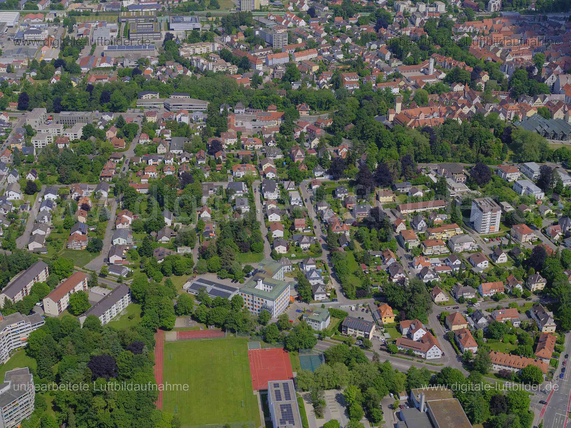 Luftaufnahme Memmingen in Memmingen | Schwaben, Bayern