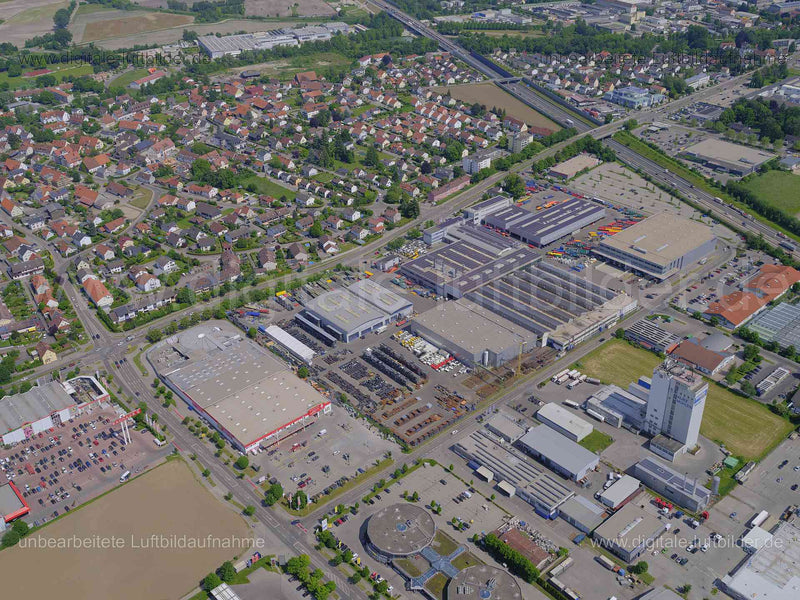 Luftaufnahme Memmingen in Memmingen | Schwaben, Bayern