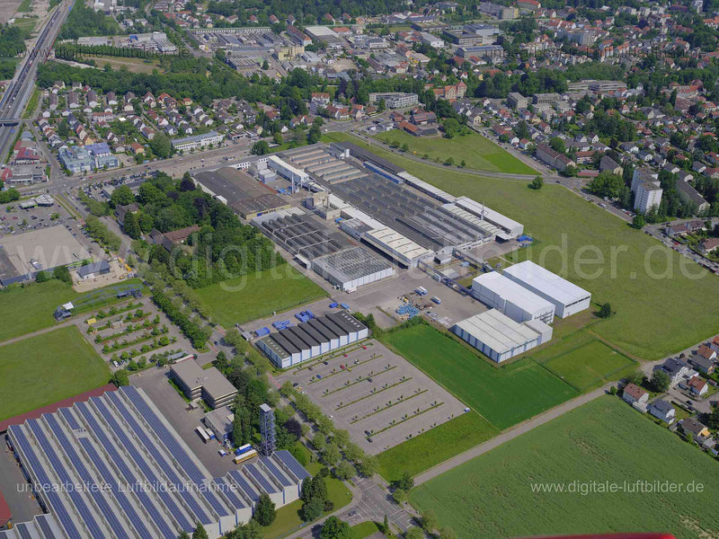 Luftaufnahme Metzeler in Memmingen in Memmingen | Schwaben, Bayern