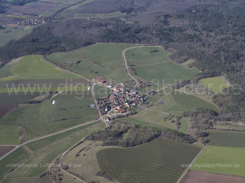 Luftaufnahme Merzbach in Merzbach | Mittelfranken, Bayern