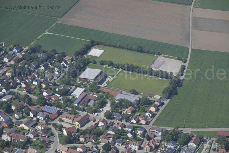 Luftaufnahme FC Mintraching in Mintraching | Oberpfalz, Bayern