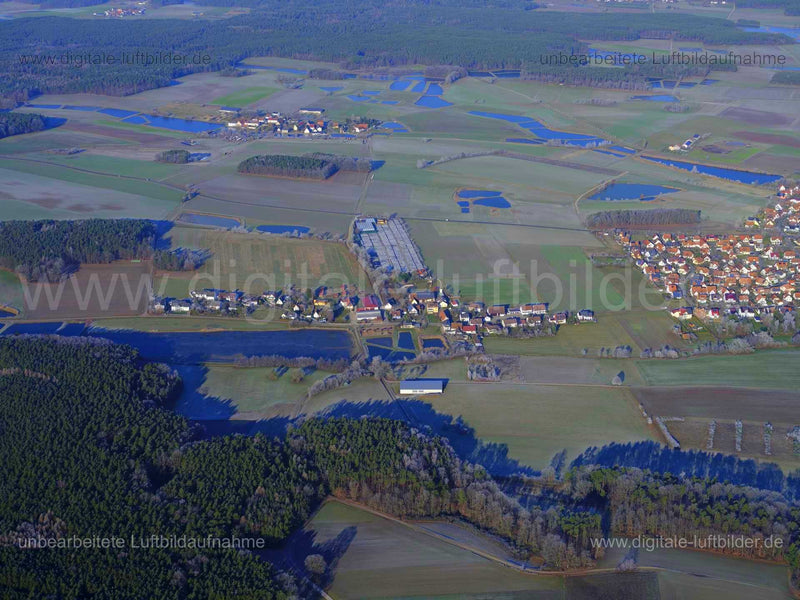 Luftaufnahme Mitteldorf in Mitteldorf | Mittelfranken, Bayern