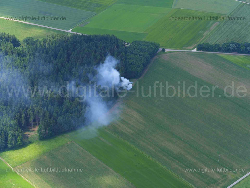 Luftaufnahme Rauch bei Mittersthal in Mittersthal | Oberpfalz, Bayern