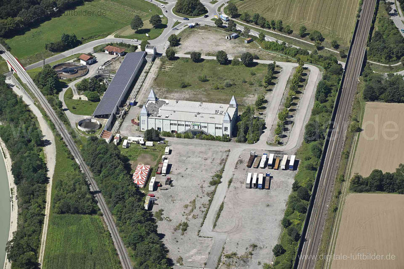 Luftaufnahme Mühldorf am Inn in Mühldorf am Inn | Oberbayern, Bayern