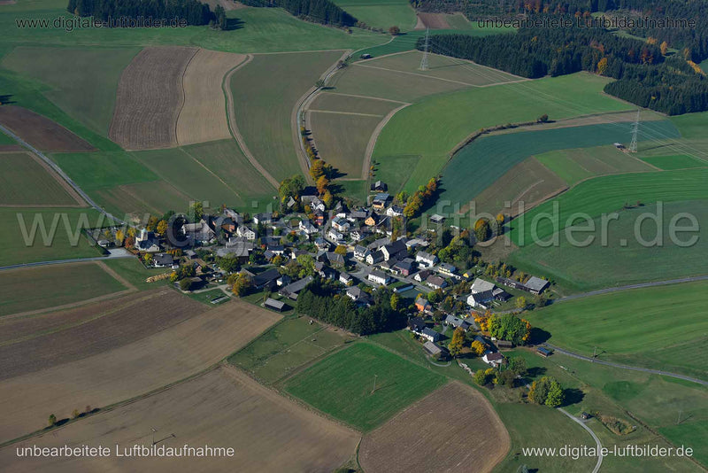 Luftaufnahme Ahornis in Münchberg | Oberfranken, Bayern
