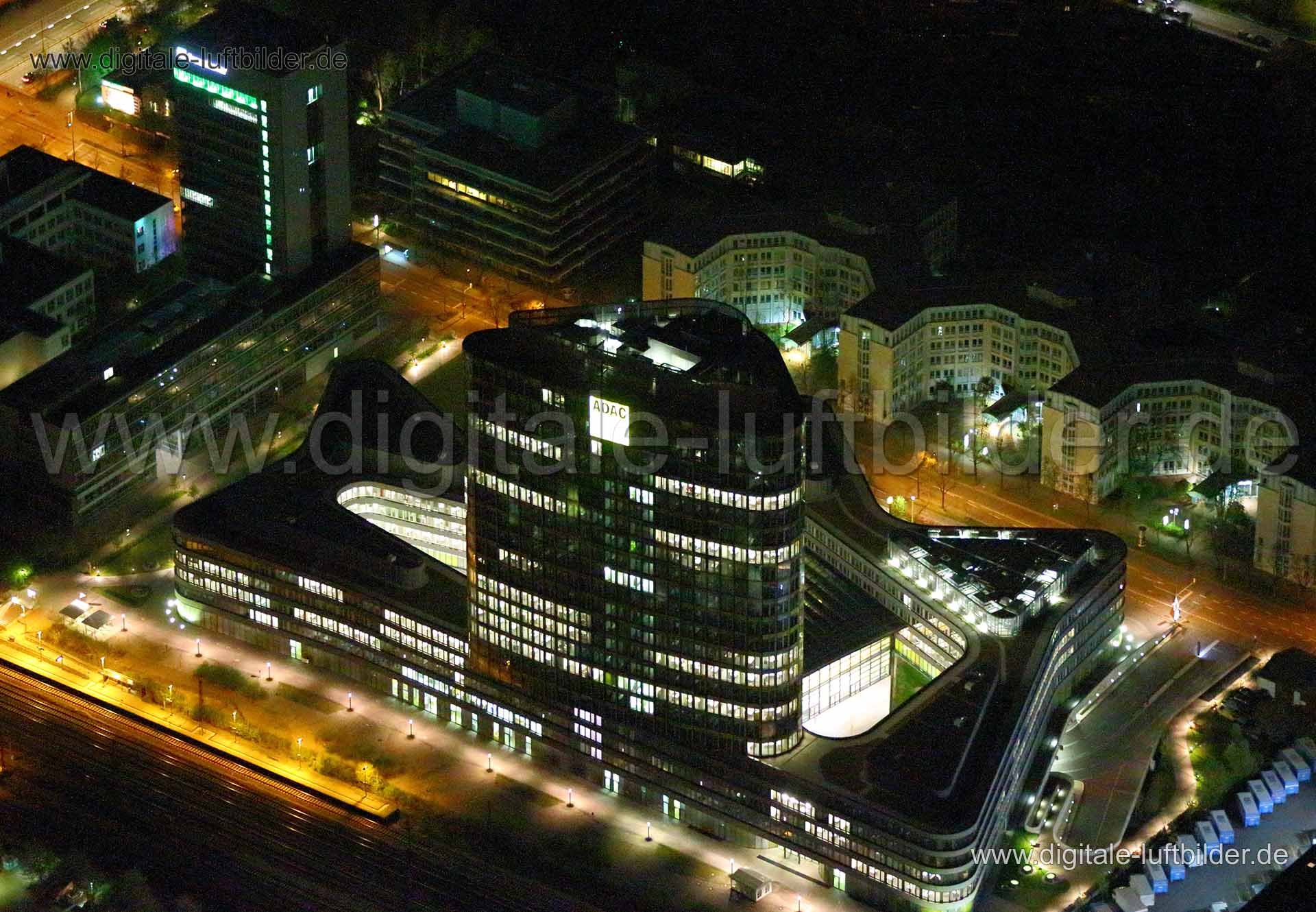Luftaufnahme ADAC in München | Oberbayern, Bayern