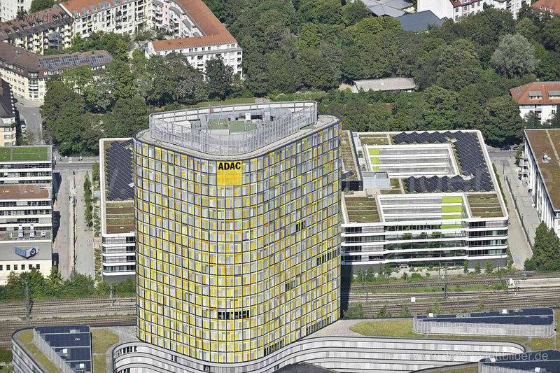 Luftaufnahme ADAC München in München | Oberbayern, Bayern