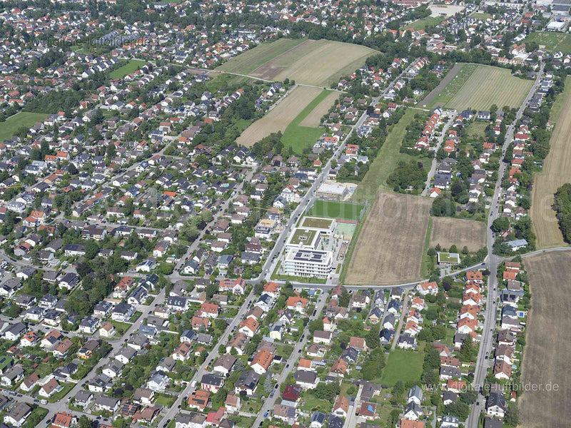 Luftaufnahme Allach in München | Oberbayern, Bayern
