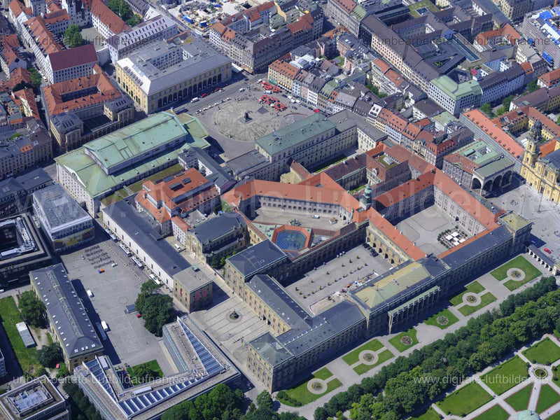 Luftaufnahme Apothekenhof in München | Oberbayern, Bayern