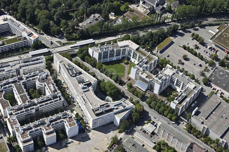 Luftaufnahme Campus Justiz München in München | Oberbayern, Bayern
