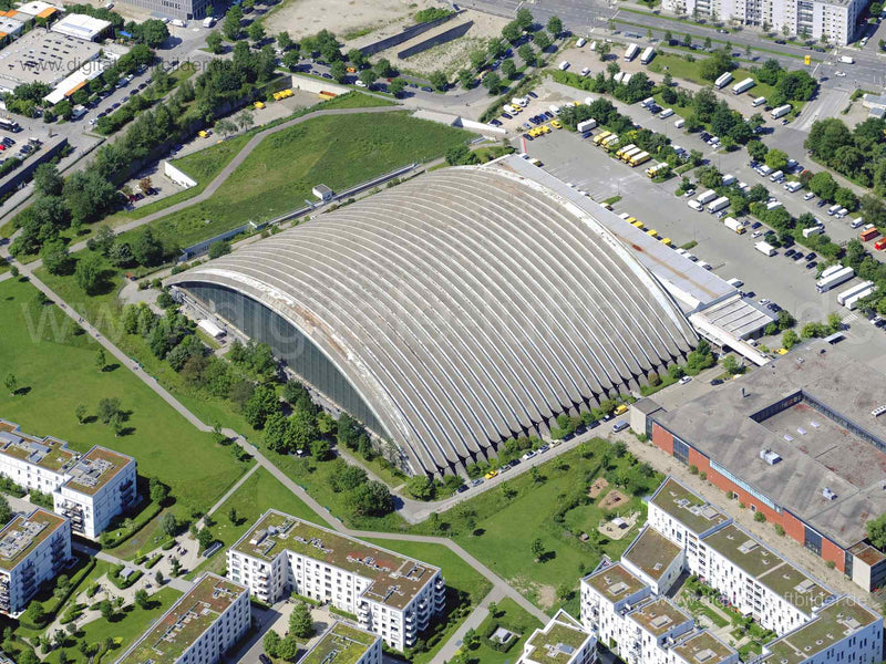Luftaufnahme DHL Zustellbasis in München | Oberbayern, Bayern