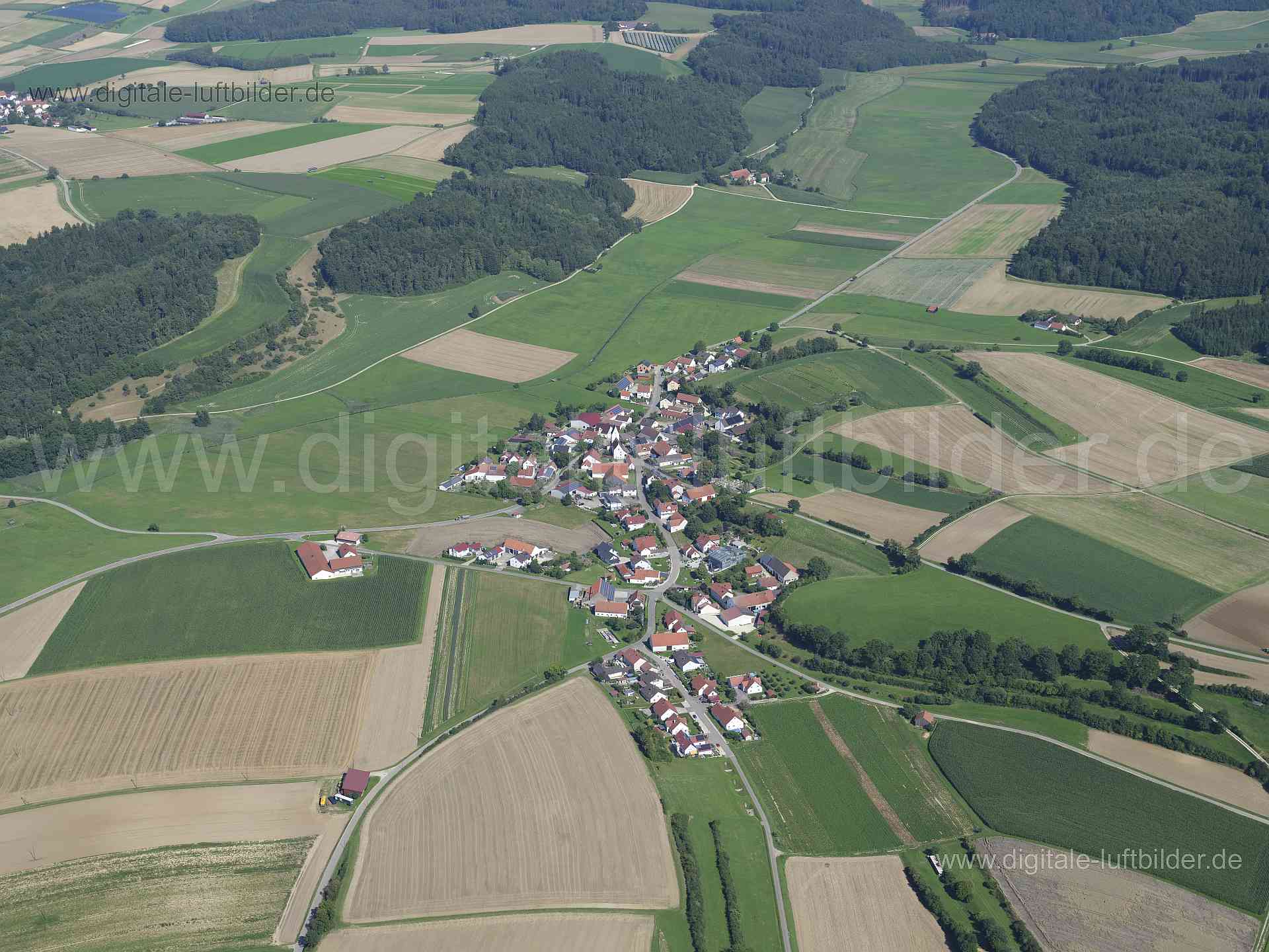 Luftaufnahme Etting in München | Oberbayern, Bayern