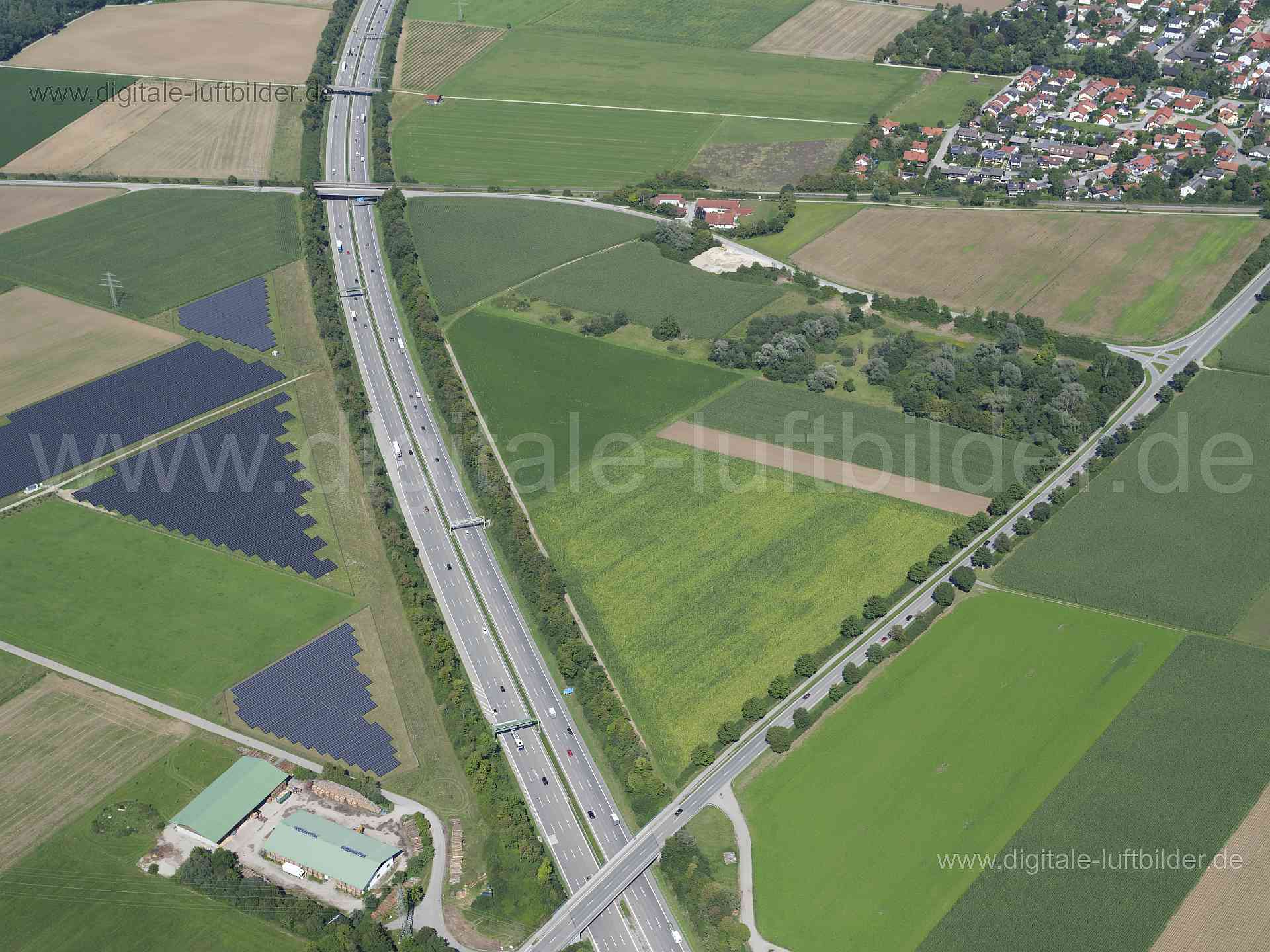 Luftaufnahme Hohenbrunn in München | Oberbayern, Bayern