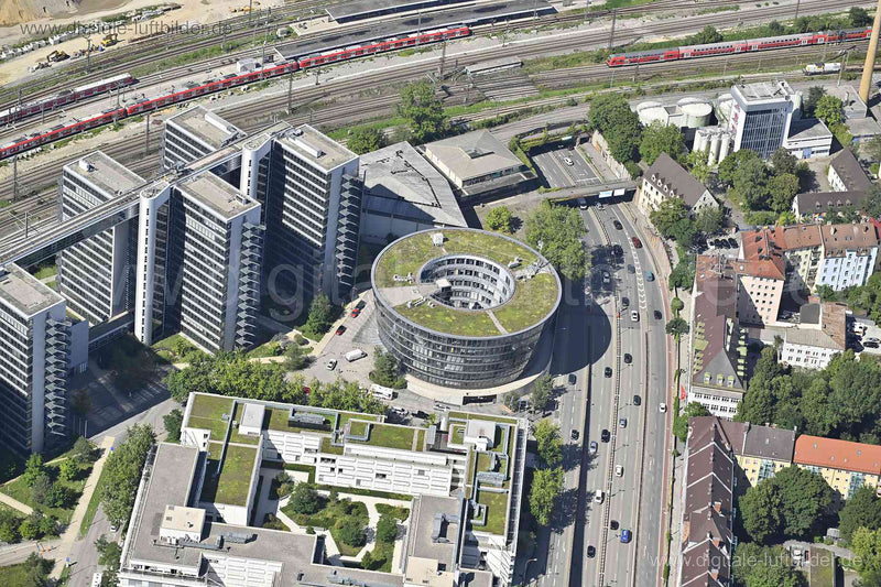 Luftaufnahme Leuchtenbergring in München | Oberbayern, Bayern
