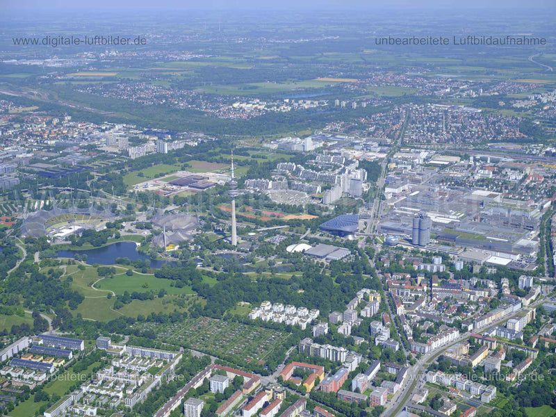 Luftaufnahme München in München | Oberbayern, Bayern