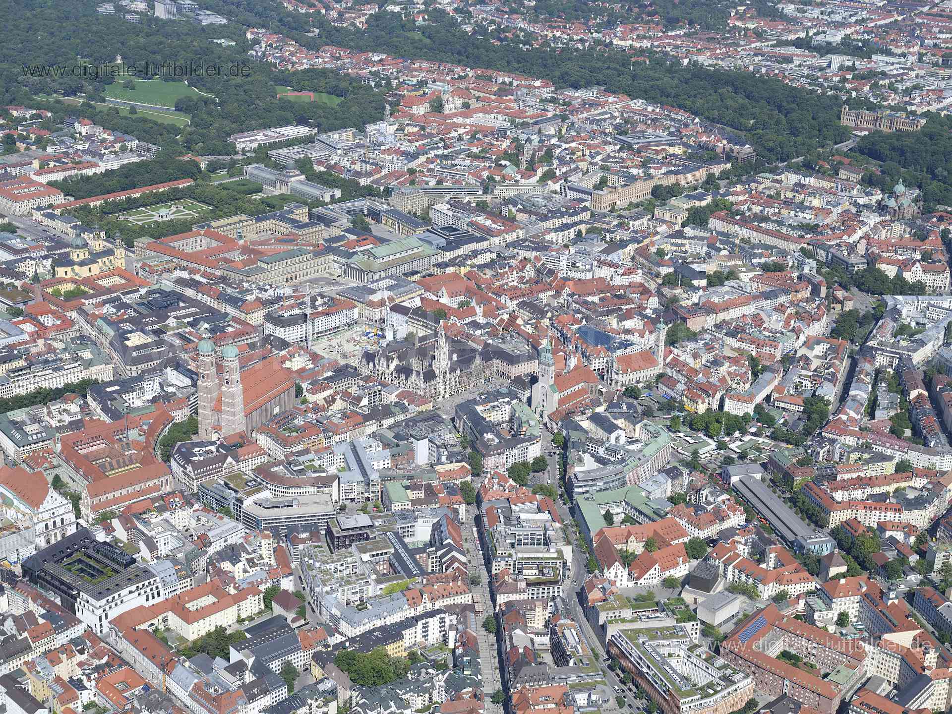 Luftaufnahme München in München | Oberbayern, Bayern