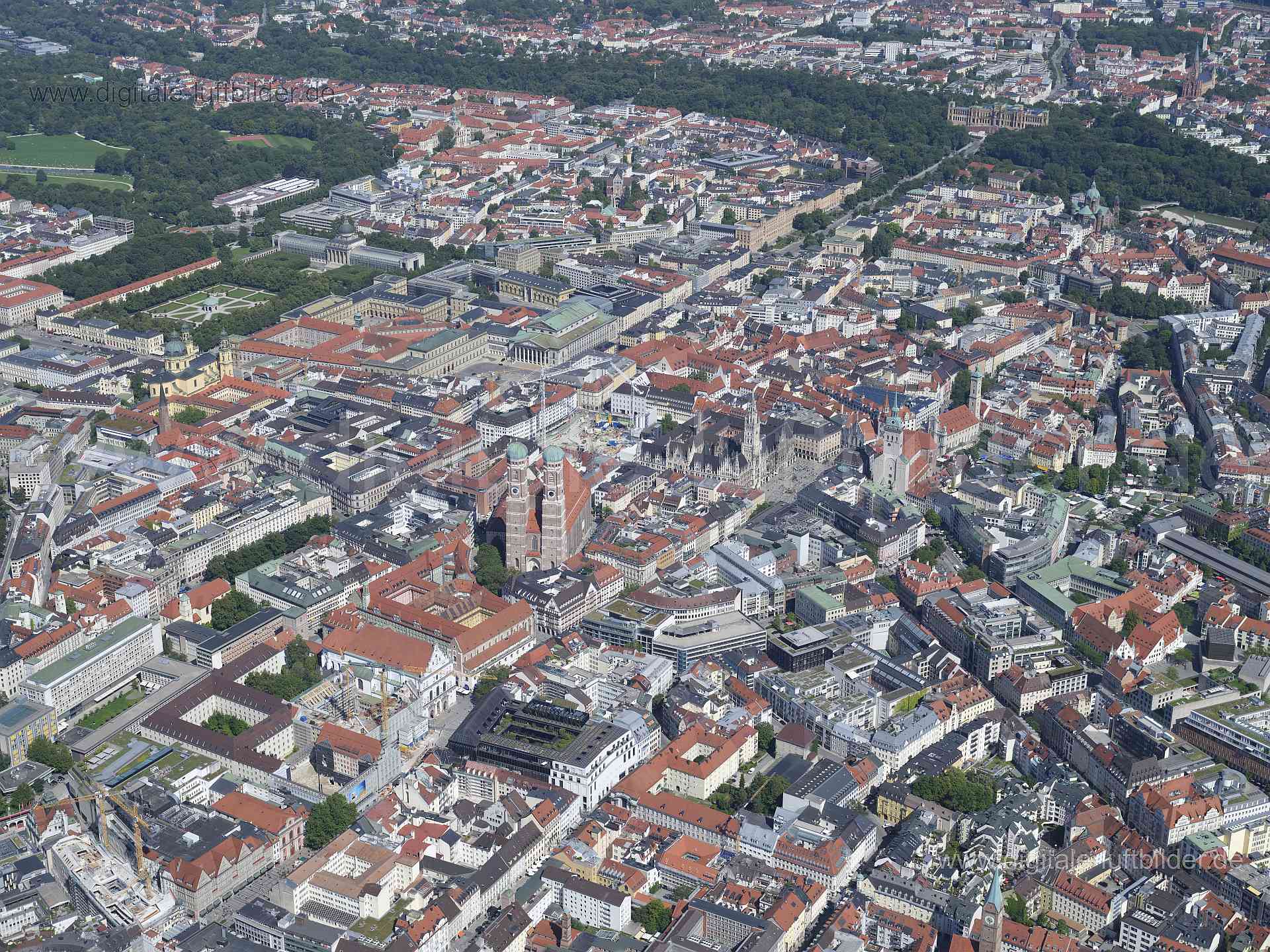 Luftaufnahme München in München | Oberbayern, Bayern