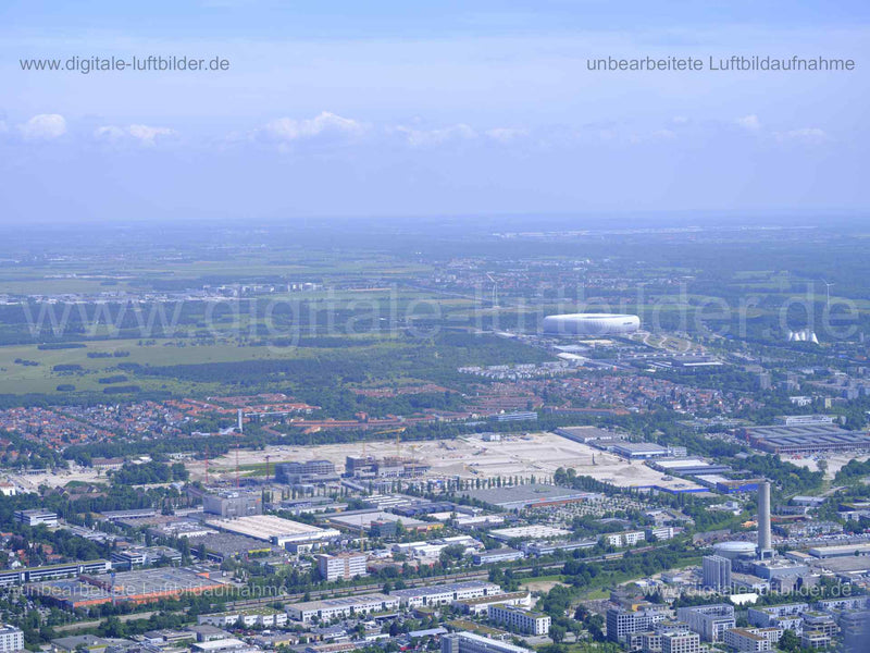 Luftaufnahme München Nord in München | Oberbayern, Bayern