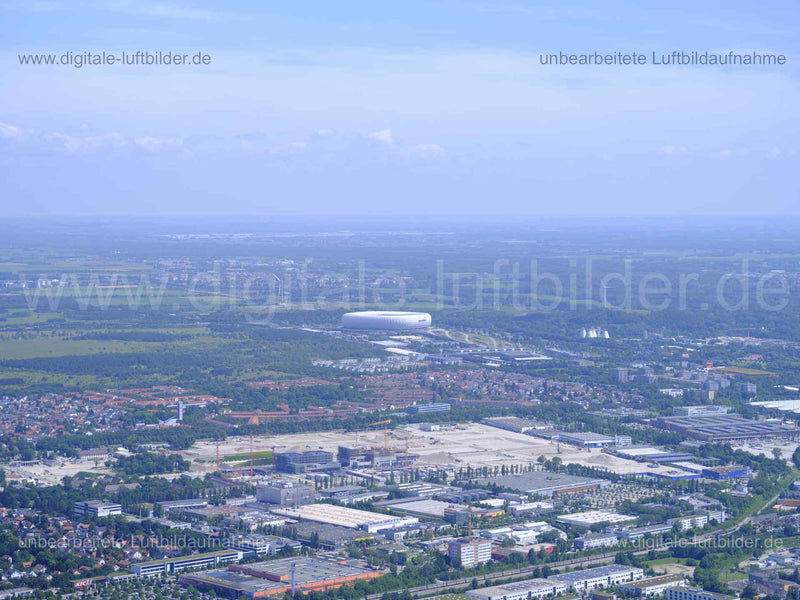 Luftaufnahme München Nord in München | Oberbayern, Bayern