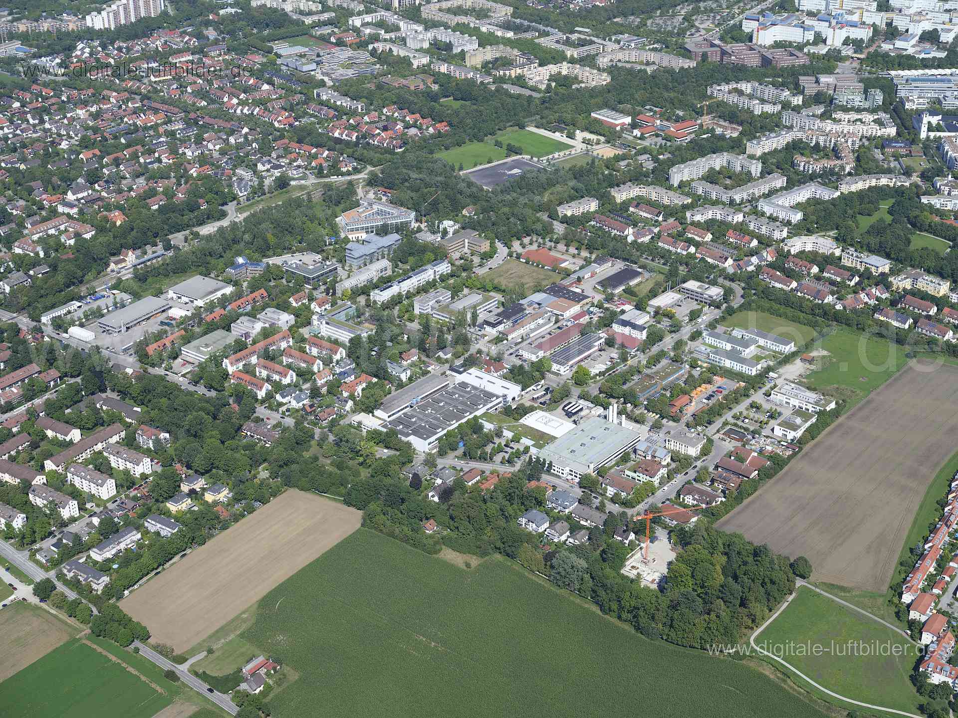 Luftaufnahme Perlach in München | Oberbayern, Bayern