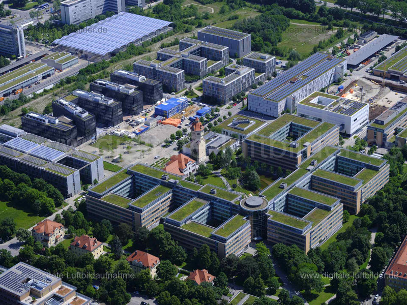 Luftaufnahme Technologiepark München in München | Oberbayern, Bayern