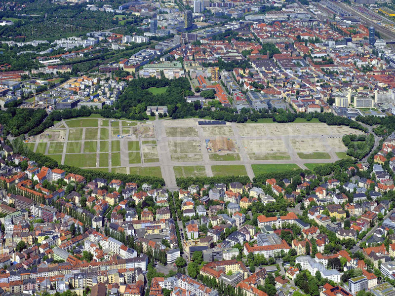 Luftaufnahme Theresienwiese in München | Oberbayern, Bayern