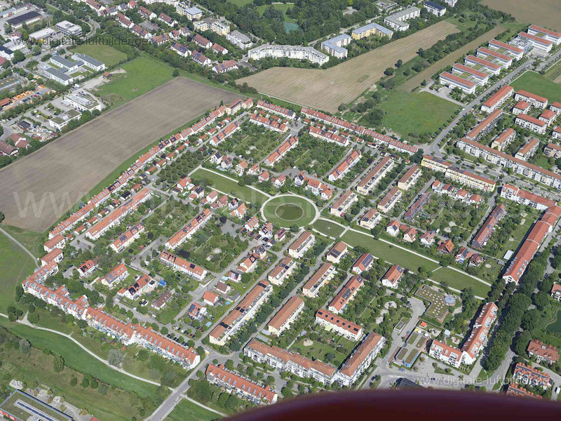 Luftaufnahme Unterbiberg in München | Oberbayern, Bayern