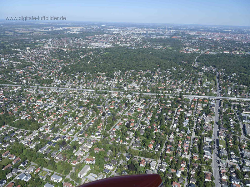 Luftaufnahme Untermenzing in München | Oberbayern, Bayern
