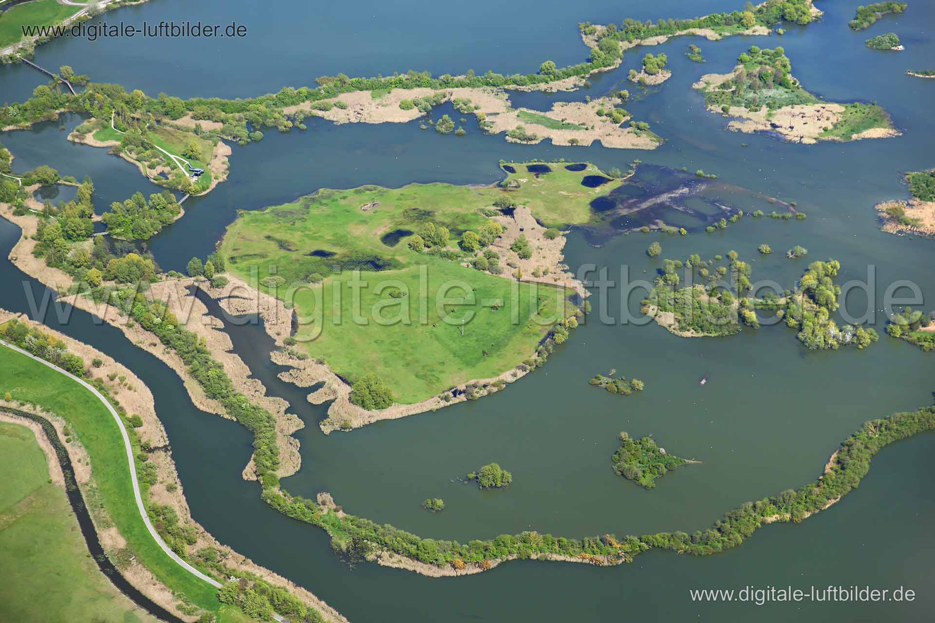 Luftaufnahme Altmühlsee in Muhr am See | Mittelfranken, Bayern