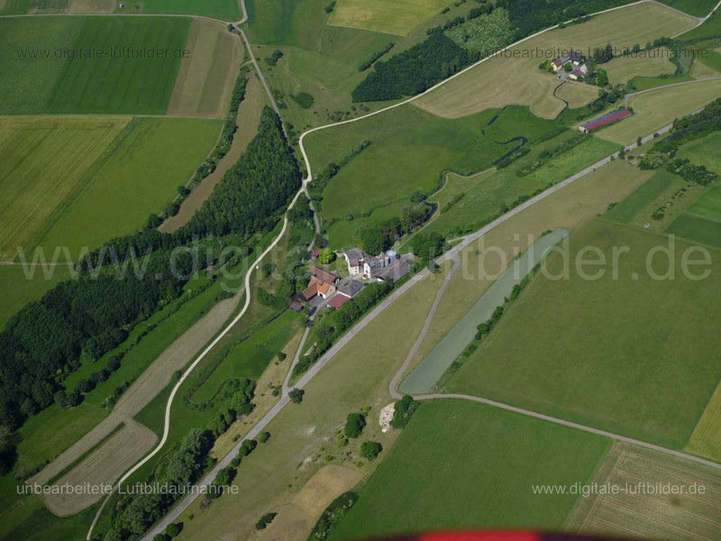 Luftaufnahme Kohlmühle in Nennslingen | Mittelfranken, Bayern