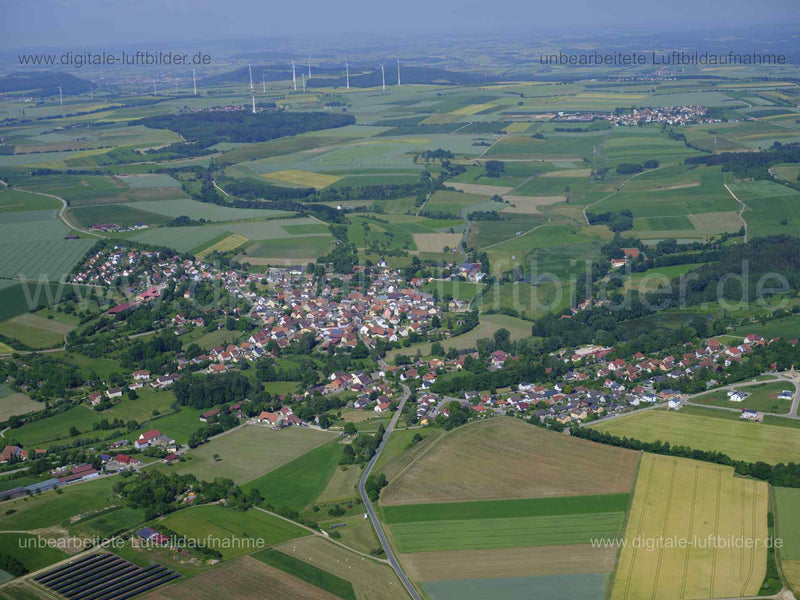 Luftaufnahme Nennslingen in Nennslingen | Mittelfranken, Bayern