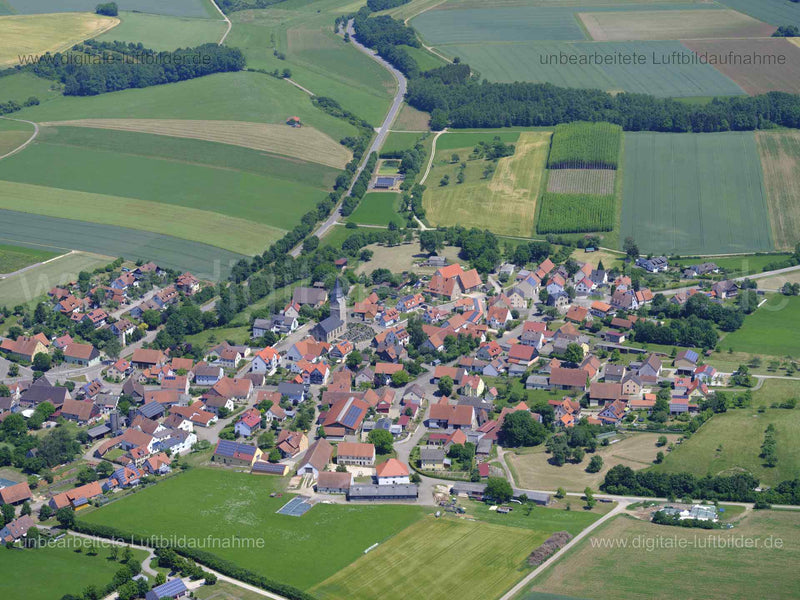 Luftaufnahme Nennslingen in Nennslingen | Mittelfranken, Bayern