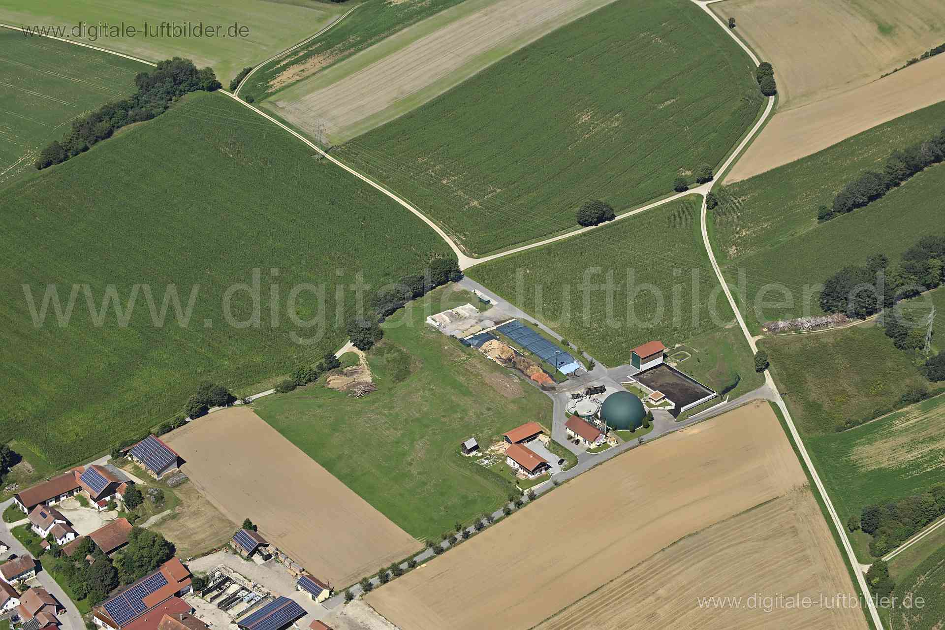 Luftaufnahme Ettenkofen in Neufahrn | Niederbayern, Bayern