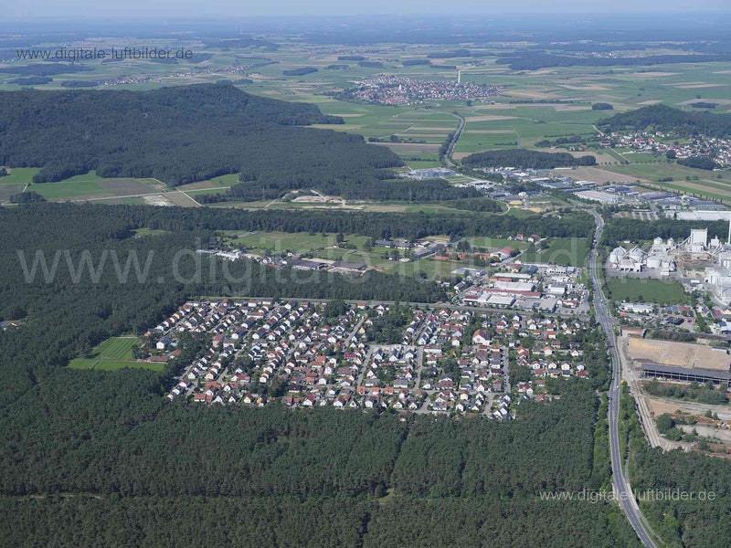 Luftaufnahme Hasenheide in Neumarkt i. d. Oberpfalz | Oberpfalz, Bayern