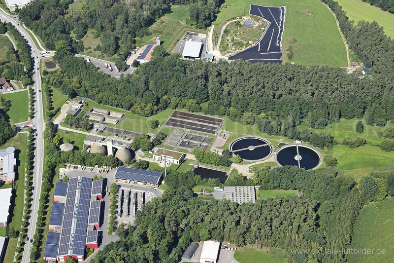 Luftaufnahme Klärwerk in Neumarkt i.d. Oberpfalz | Oberpfalz, Bayern