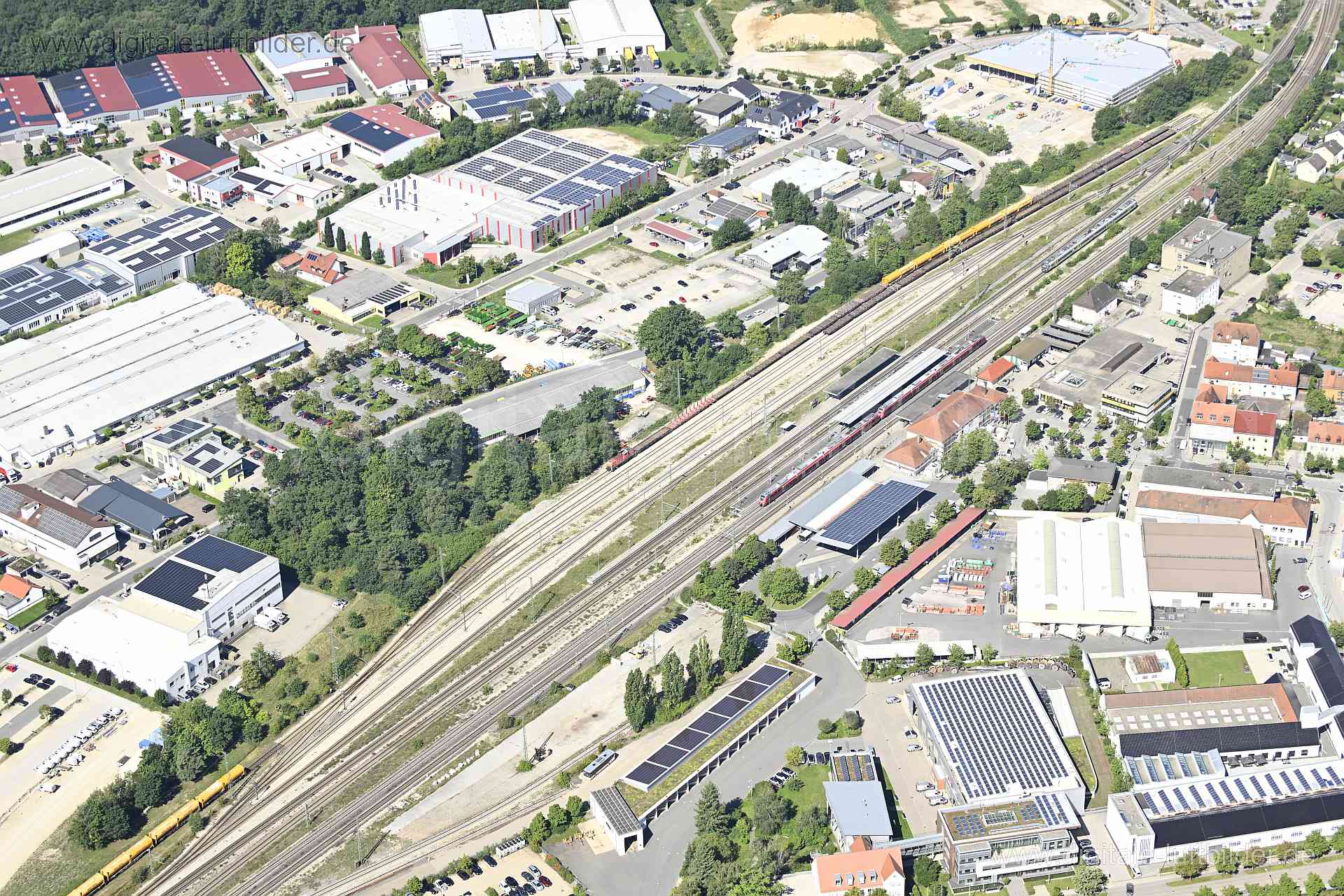 Luftaufnahme Neumarkt i.d. Oberpfalz in Neumarkt i.d. Oberpfalz | Oberpfalz, Bayern