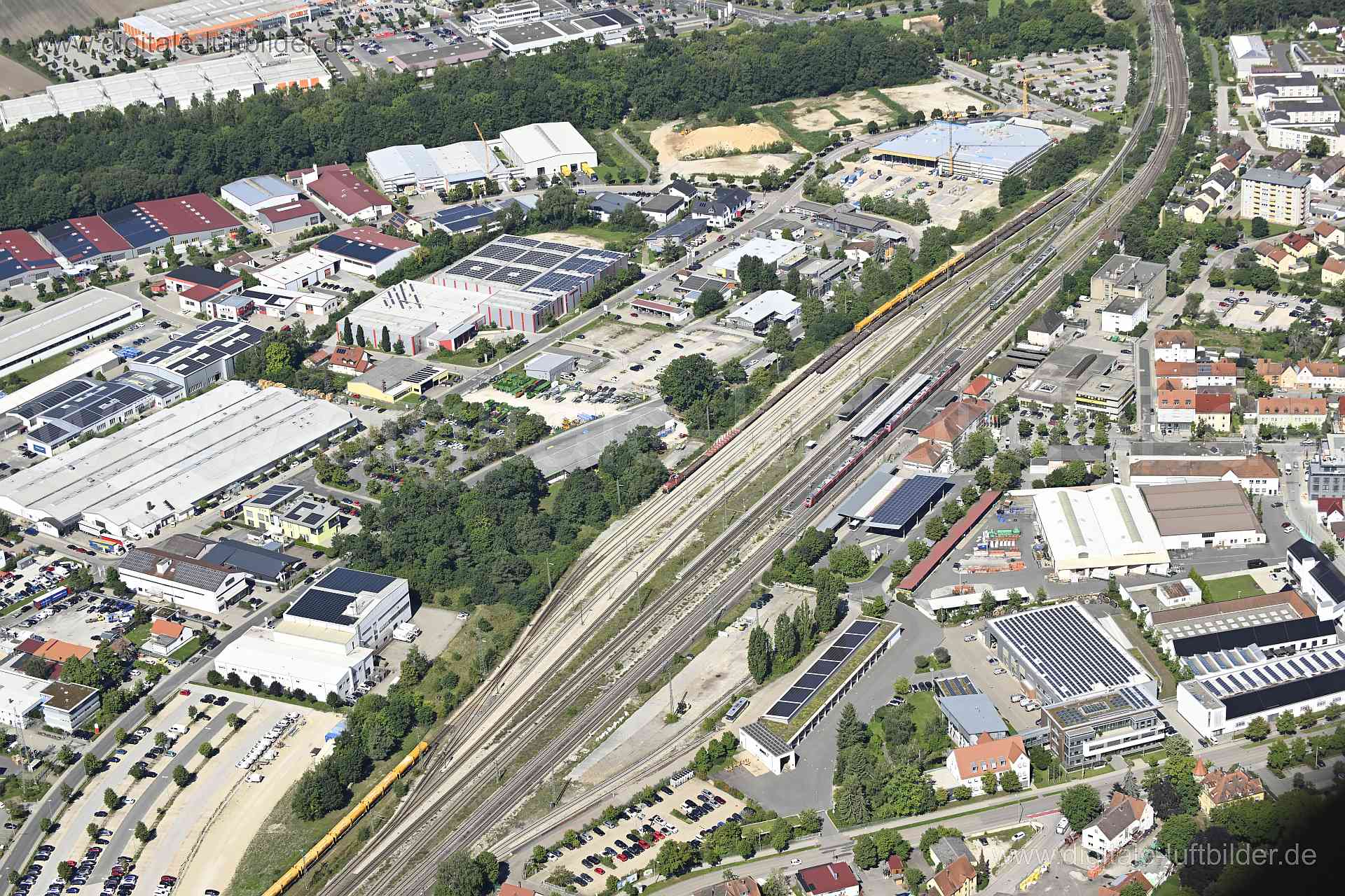 Luftaufnahme Neumarkt i.d. Oberpfalz in Neumarkt i.d. Oberpfalz | Oberpfalz, Bayern