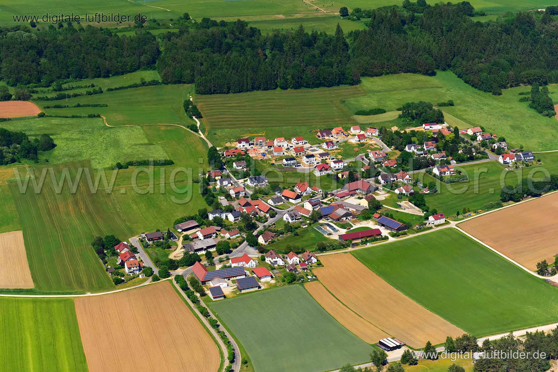 Luftaufnahme Lähr in Neumarkt in der Oberpfalz | Oberpfalz, Bayern