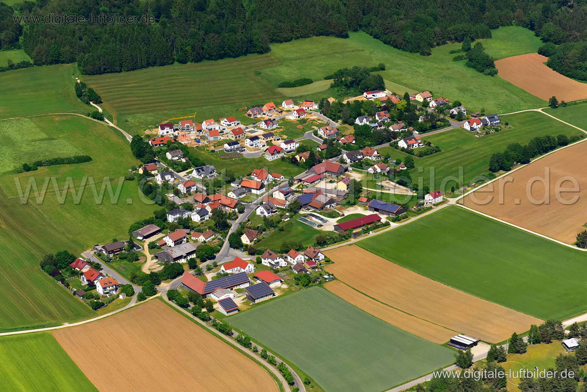 Luftaufnahme Lähr in Neumarkt in der Oberpfalz | Oberpfalz, Bayern