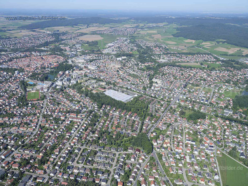 Luftaufnahme Neumarkt i. d. Oberpfalz in Neumarkt in der Oberpfalz | Oberpfalz, Bayern