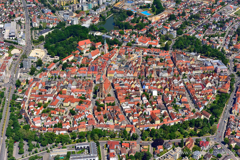 Luftaufnahme Neumarkt in der Oberpfalz in Neumarkt in der Oberpfalz | Oberpfalz, Bayern