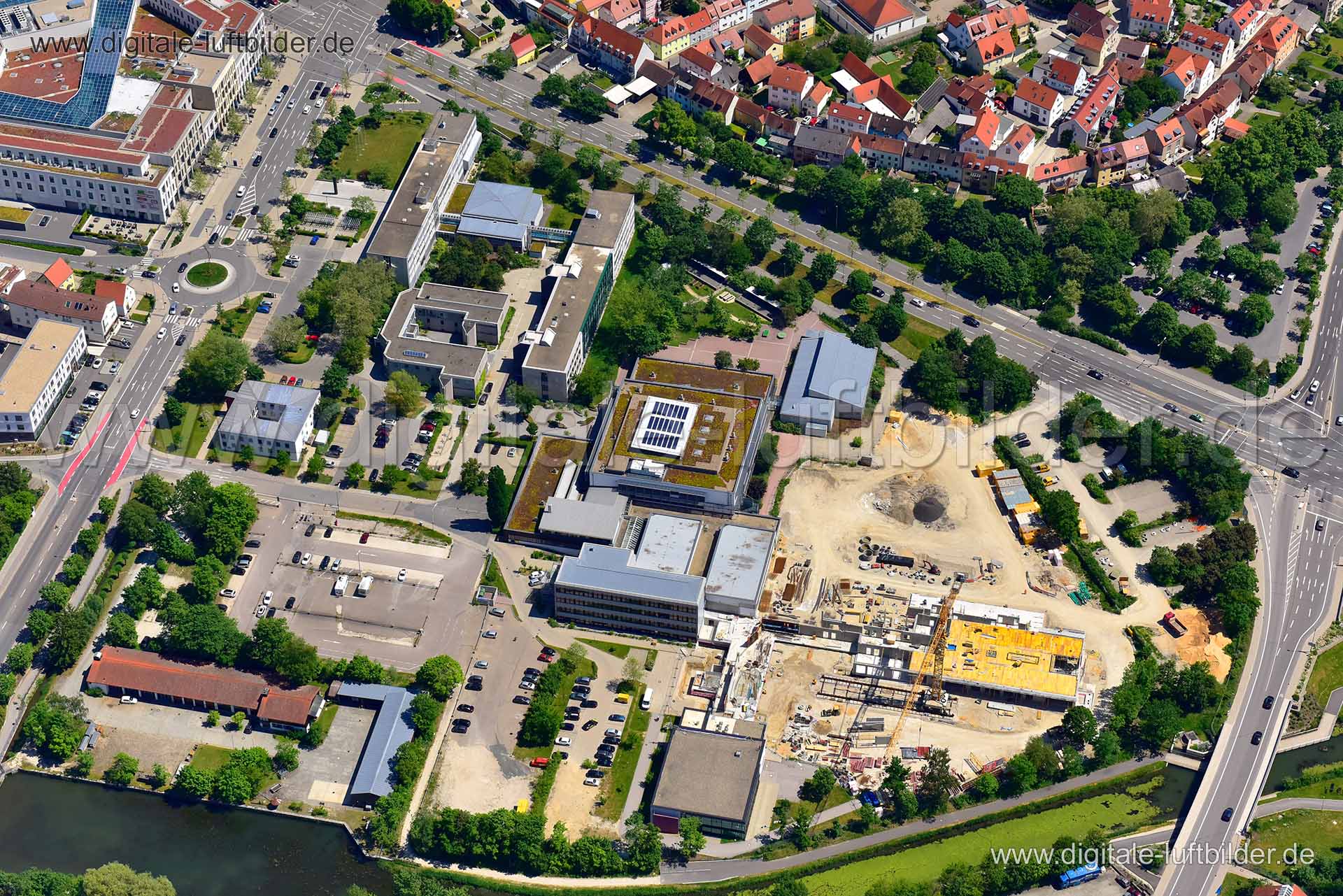 Luftaufnahme Neumarkt in der Oberpfalz in Neumarkt in der Oberpfalz | Oberpfalz, Bayern