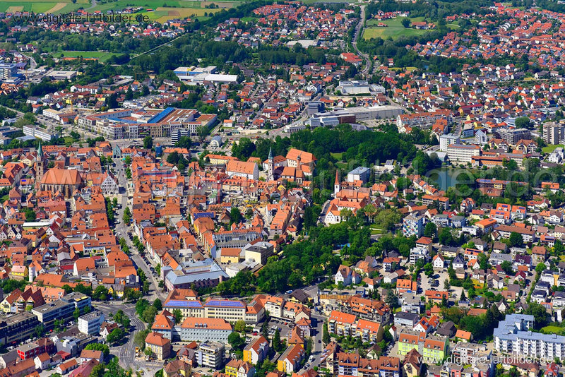 Luftaufnahme Neumarkt in der Oberpfalz in Neumarkt in der Oberpfalz | Oberpfalz, Bayern